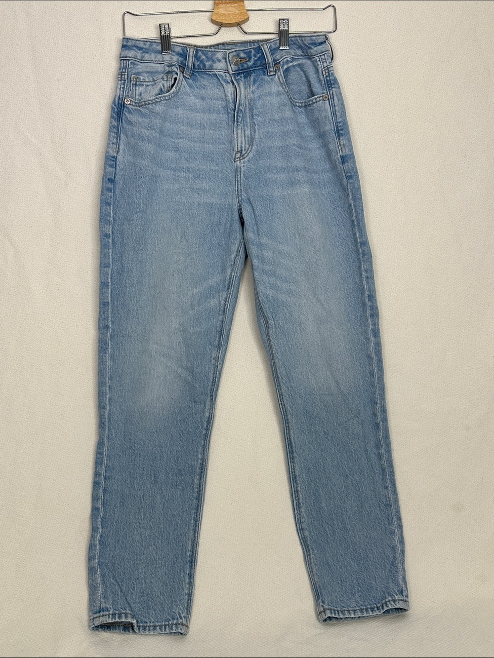 American Eagle Outfitters Light Blue Straight Leg Jeans